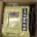 Replacement for Ryobi 40V Battery Charger, OP401 Charger Compatible with Ryobi 40V Lithium Battery OP4040 OP4050 OP4050A OP40601 OP4026 OP4015 OP4030 Fast Charger