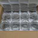 12 Pack 32 OZ Wide Mouth Glass Mason Jars with Airtight Lids, Reusable Food Storage Containers for Canning, Pickling, and Fermenting,Microwave & Dishwasher Safe