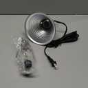 Fluker's Repta-Clamp Lamp, Heavy Duty Clamp Light For Reptile Tanks and Terrariums, UL/CUL Approved, Great for Reptile Basking, 75-Watt Maximum with On/Off Switch, 5.5" (Pack of 1)