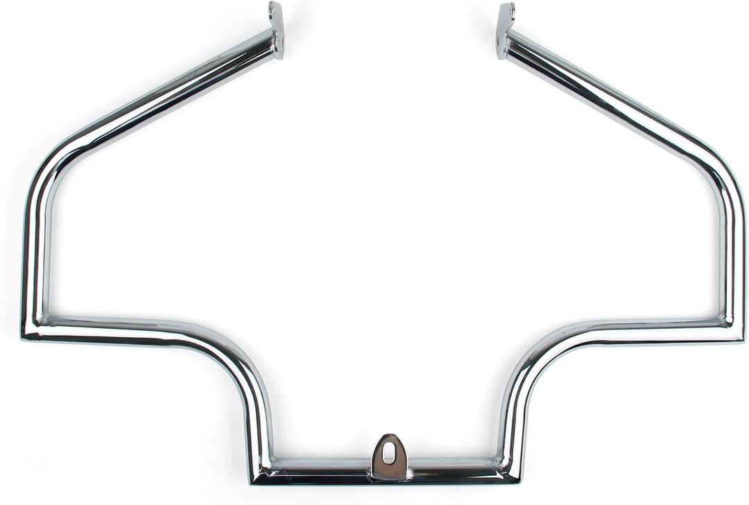 Engine Guard Crash Bar Highway for Harley FLSTF/FLSTFI Fat Boy 2000-2016, FLSTN/FLSTNI Softail Deluxe 2005-2016, FLSTC/FLSTCI Heritage Softail Classic 2000-2016, May Require Minor Modification to Fit