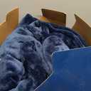 Bedsure Electric Blanket Queen Size - Dual Control Heated Blanket Queen, Fast Heating with 10 Time Settings & 10 Heat Settings, Warm Gift for Grandma (84x90 inches, Pageant Blue)