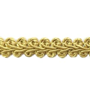 BEL AVENIR Braid Trim 1/2 inch 13.6 Yards French Gimp Basic Sewing Polyester DIY Crafts Costume Home Decorative (Gold)