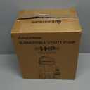 Aquastrong Sump Pump 1 HP 4500 GPH Submersible Water Pump Thermoplastic Portable Utility Pump High Flow Water Removal for Swimming Pool Garden Pond Basement Window Wells with 10ft Long Power Cord