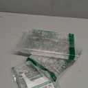 Titanker Shower Curtain Hooks Rings, Rust Resistant Metal Double Glide Shower Hooks Rings for Bathroom Shower Rods Curtains, Set of 12 Hooks - Nickel, Pack of 3