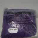 2 Packs Purple Spandex Tablecloths Rectangle Tables 6ft, Stretch Fitted Table Covers for 6 Foot Tables Wrinkle Free Rectangle Table Cloth with Skirt for Birthday Party Events Banquette Baby Shower