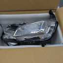 HECASA Fog Light Assembly W/Fog Light Bezel Compatible with 2014-2015 Kia Optima Front Bumper Lamp Driver and Passenger Side (Pair, Clear Lens+ Black Bezel)