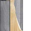 MISSLO 60" Heavy Duty Long Garment Bags for Travel Monogrammed Dress Bag Waterproof Oxford Fabric Wedding Dress Cover for Gowns, Winter Coats, Suits (Gray)