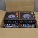 12 Packs 36 LED Stage Lights RGB LED Par Lights 7 Channels DJ Uplights for Events with Sound Activated Remote Control & DMX Uplighting for Events Party Club Wedding Christmas Holiday Disco