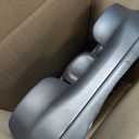 Small Center Console for Cars, Trucks, Minivans, SUVs, Vehicle Organizer, Cup Holders, Recycled Plastic, Made in USA (Black)