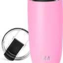 Simple Modern Voyager Tumbler with Flip Lid | Travel Coffee Mug | Insulated Stainless Steel Cold Brew Iced or Hot Coffee Cup | Gifts for Women Men Her Him | 16oz, Dragon Fruit