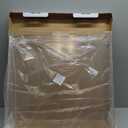 2222 Inches Oversize Extra Large Sturdy Clear Acrylic Serving Tray King Size Decorative Big Ottoman Trays with Cut Out Handles Water Proof Bed Tray Coffee Counter Top Organizer