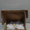 25 Pack Cabinet Knobs Brushed Nickel and Gold Dresser Drawer Knobs Silver and Gold Cabinet Knobs Kitchen Cabinet Hardware (Single Hole Knob)