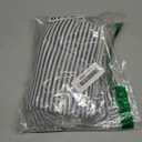 4 Pack Sourdough Bread Bags Linen Bread Bags for Homemade Bread Sourdough with Bowl Cover - Reusable Bread Storage Bags Sourdough Bread Bag & Beeswax Bread Bag with Bread Proofing Cover (Blue Stripe & Gray Stripe(2PCS))