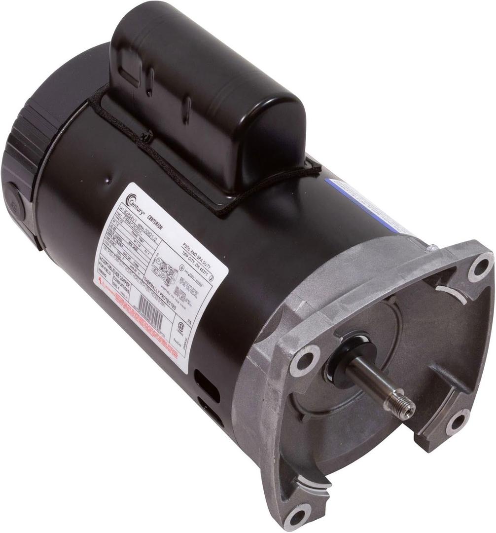 Regal Beloit B2854V1 Century 1.50 Horsepower 3450 RPM Stainless Steel Pool Pump Motor with Y56Y Round Frame and UL 1081 Design