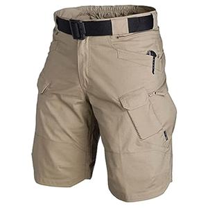 AUTIWITUA Men's Waterproof Tactical Shorts Outdoor Lightweight Quick Dry Breathable Hiking Fishing Cargo Shorts,XL