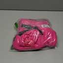 BRKURLEG Dog Winter Coat with Harness Built in, Winter Dog Jacket for Small and Medium Dogs, Small Dogs Snowsuit Reflective Windproof Cold Weather Coat, Puppy Warm Fleece Coats, Hot Pink, L