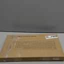 Wireless Keyboard and Mouse Combo, EDJO 2.4G Full-Sized Ergonomic Computer Keyboard with Wrist Rest and 3 Level DPI Adjustable Wireless Mouse for Windows, Mac OS Desktop/Laptop/PC (Black)