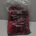 Arshiner Girls Dresses Contrast Mesh Velvet Long Sleeve A-Line Vintage Party Dress with Pockets (11-12 Years, Wine Red)