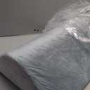 Knee Wedge Pillow 6.3'' for Post-Surgery Recovery-Leg Elevation Support for Sleep Position, Alleviating Lower Back & Hip Pain Enhancing Circulation in Ankles Legs Triangle Pillow with Removable Cover (19.7*14.2*6.3 Inchfor height under 5'3", Gray)