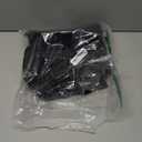 lebogner Back Seat Cover for Kids + 6 Pocket Storage Organizer, 2 Pack X-Large Kick Mats Backseat Protector with iPad Tablet Holder, Car Seat Back Protectors for Vehicles to Protect from Dirt & Mud (Black - 5 Pocket)