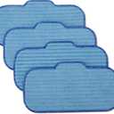 Amazon Basics Washable Steam Mop Replacement Pads for All Hard Floors, 4-Pack