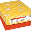 Astrobrights Color Paper, 8.5 x 11 , 24 lb/89 GSM, Orbit Orange, 500 Sheets (22561)