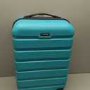 Wrangler 22" Hardside Spinner Carry-On Luggage, Teal