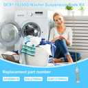 4PCS DC97-16350Q Washer Suspension Rods Kit Compatible With Samsung Washer Suspension Rods, Replace For AP6806418, Models WA55CG7100AV, WA55A7300AE, WA55A7300AV, WA55CG7100AW