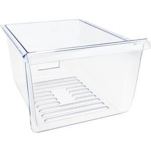 WP2256704 Refrigerator Crisper Drawer (clear) Compatible with whirlpool, kenmore, amana, maytag etc. Refrigerator Crisper Pan 2256704 replace 1469225, PS11739936, AP6006849, EAP6006849 etc.
