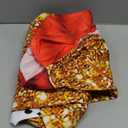 Casino Round Backdrop Cover Casino Theme Party Decorations 7.2ft Las Vegas Backdrop for Photography Gold Red Glitter Birthday Circle Background Photo Booth Props