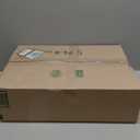 Outdoor/Indoor Throw Pillows, Pack of 2 Waterproof Decorative Throw Pillows with Inserts, 18x18 Square Pillows for Bed, Couch, Sofa and Patio Furniture (Blue White With Plaid)