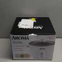 AROMA Rice Cooker, 8-Cup (Uncooked) / 16-Cup (Cooked), Pot-Style Rice Cooker and Soup Warmer with One-Touch Control, 4 Qt, White, ARC-368NG