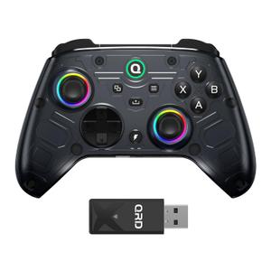 QRD FERROX M5 Wireless Controller for Xbox Series X|S, One, Switch, PC, Xbox Controller with 2.4Ghz USB Dongle, Hall-Effect Anti-Drift, Flexible Macro Recording, Turbo