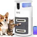 RPZ Smart Air Purifier Pets Large Room HEPA Air Cleaner Cat Dog Homes Filters Pet Hair and Dander Washable Filter WiFi Control Sleep Mode Timer 3 Speeds Quiet Cat Scratcher Fabric Design
