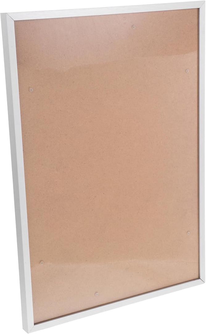 Aluminum Photo Frame Frame Stand Modern Decor Sturdy Aluminum Alloy 8x10 Inches (Silver)