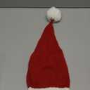 Diffy Homy Baby Santa Hat Christmas for Baby Toddler Infant Newborn Washable Fade-restant Knitted Santa Hat Soft Warm Long for New Year Festive Holiday Party Indoor Outdoor Winter Red