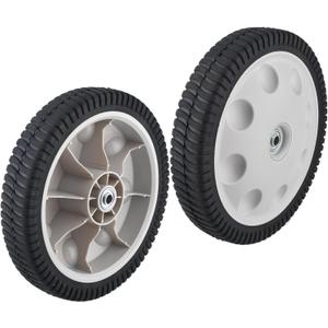 2pcs Rear Wheel Replacement for MTD Troy- Bilt 734-04019 734-04127 12 X 2.125 S-Wave Lawn Mower