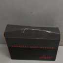 Lusso Gear Baby Car Mirror - Shatter-Resistant Glass & Stable Rear-Facing Headrest Mount - Wide-Angle Baby Mirror for Car Backseat View - Auto Essentials for Babies - 11.5 in, Black