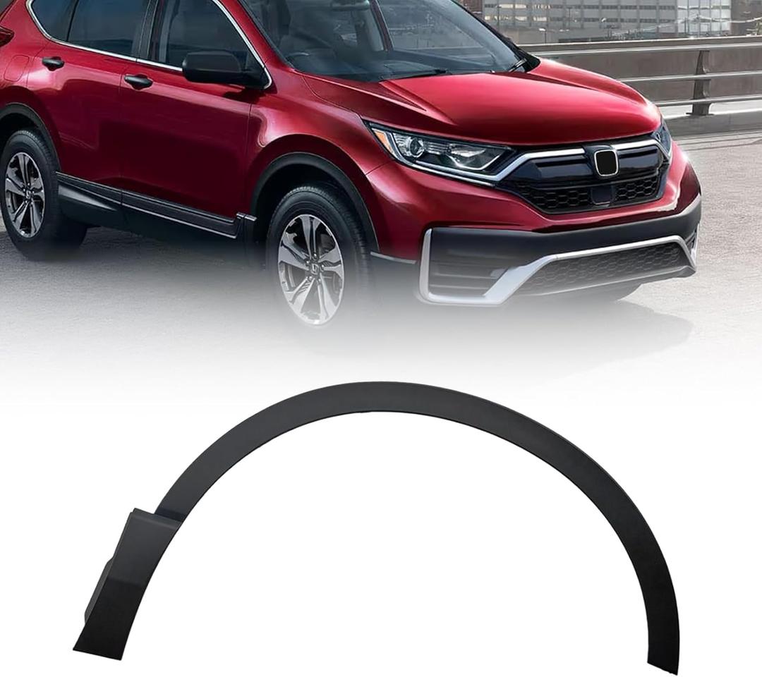 YLT AUTO Front Right Side Fender Flare Trim Molding Fit for 2017-2022 Honda CR-V CRV Replace for 74115-TLA-A02,Right Passenger Side