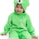 HSCTEK Baby Alien Costume for Boys Girls, Infant Halloween Onesie for Toddler Newborn 9-12 Months