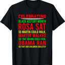Celebrating Black History Month, Inspirational Power Leaders T-Shirt, Large
