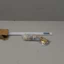 Bifold Door Hardware with Track, 24 Inch Bi-fold Closet Door Track Kit with Installation Manual