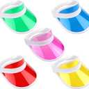 Pack of 5 Sunvisors - Premium Quality Sun Visors (Mixed)