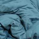 Andency Grayish Teal Comforter Set King Size, Boho Soft Warm Tufted Bedding Comforter Sets for King Size Bed, 3 Pieces Aesthetic Chevron Farmhouse Cute Bohemian Textured Bedding Set