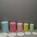 Tupperware Heritage Collection 10 Piece Nested Canister Set in Vintage Colors, Dishwasher Safe and BPA Free (5 Containers, 5 Lids)
