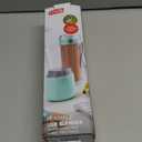 Dash 16 oz Personal USB Bottle Blender with Travel Lid and Charging Cord, Single-Serve Smoothie and Juice Maker, Aqua