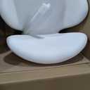 Manhattan Comfort Raspberry Adjustable Swivel Accent Chair with 360 Turn, Polished Chrome Base, Modern Retro Design, Versatile Seat Ideal for Any Room, Set of 2, White