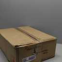 24" Boho Chandelier, Tapered Fabric Drum and Antique Gold Accents Paint Finish Shade Pendant Lighting for Nursery Room Dining Room Living Room Kitchen