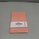 Lined Journal Notebook for Women Men, 200 Pages A5 Hardcover Leather Journals 5.7 x 8.3, A5 College Ruled Notebooks with 100 GSM Thick Paper for Writing, Travel, School, Office, Work, Business(Brown)