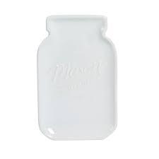 Mason Craft & More Serving Platter Ceramic White, 9"x14"